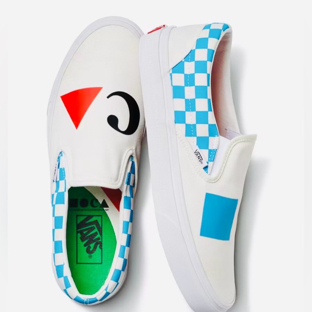 Vans Classic Slip-On MOCA Museum of Contemporary Arts Men Size 10 / Size 11 Wms